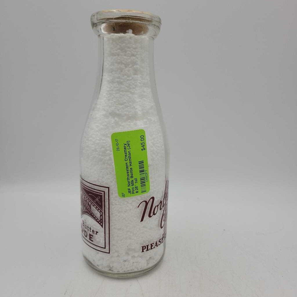 Northwestern Creamery Pint Milk Bottle Hamilton (Jef)