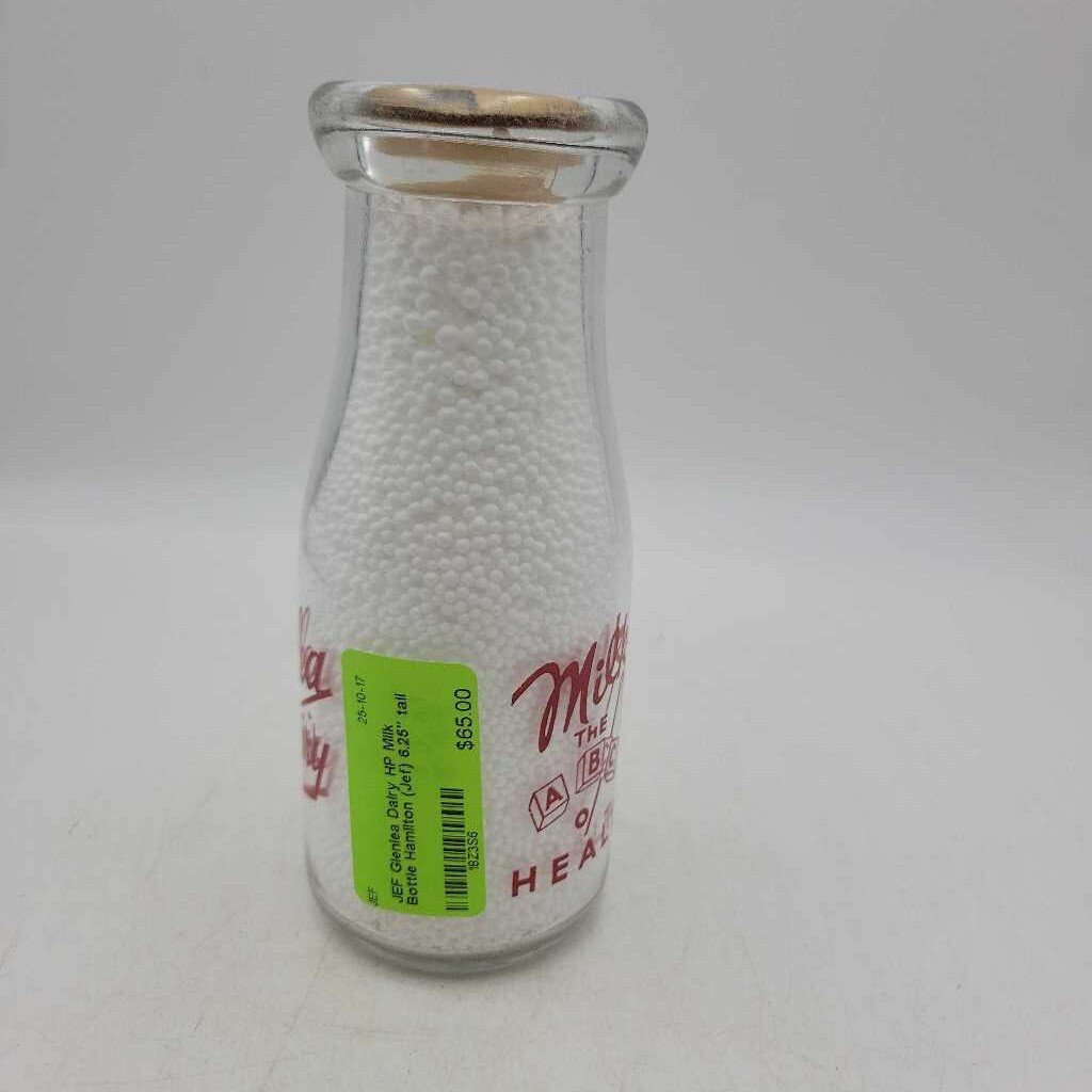 Glenlea Dairy HP Milk Bottle Hamilton (Jef)