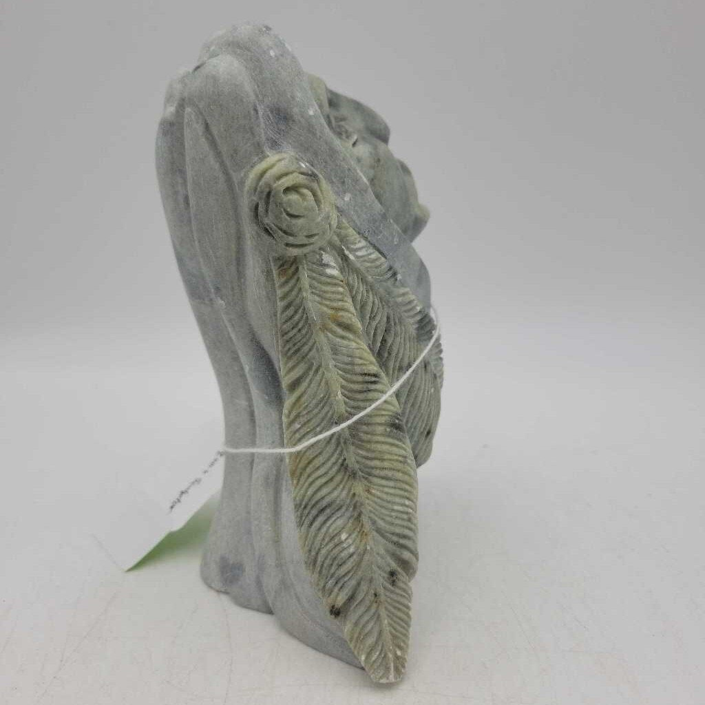 Native American Stone Sculpture By Lori Laforme(RHA)