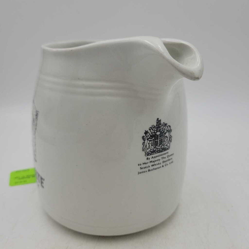 Black and White Scotch Whisky Jug (RHA)