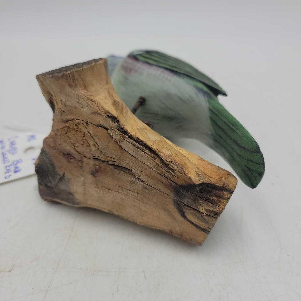Hand Carved Bird glass eyes (M2) 23