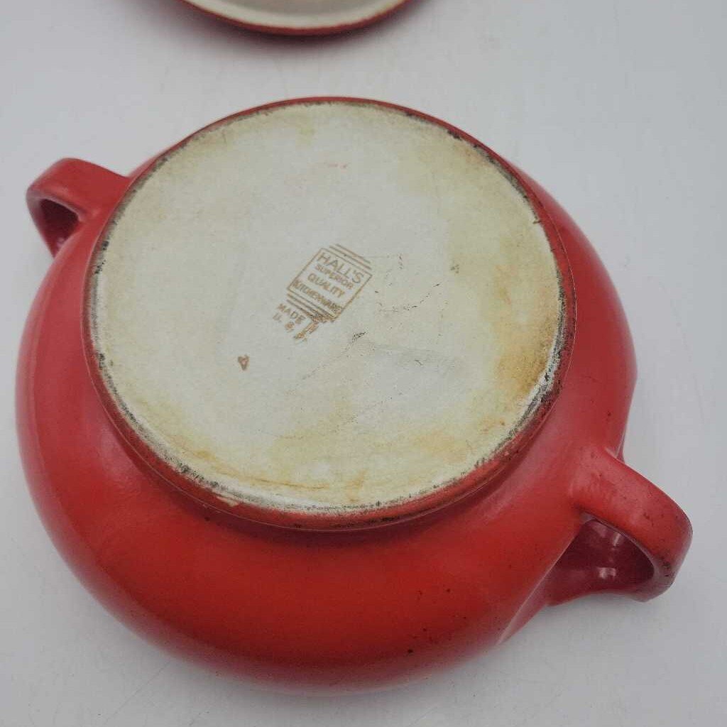 Hall Pottery Art Deco style Covered Bowl (DS) 3561