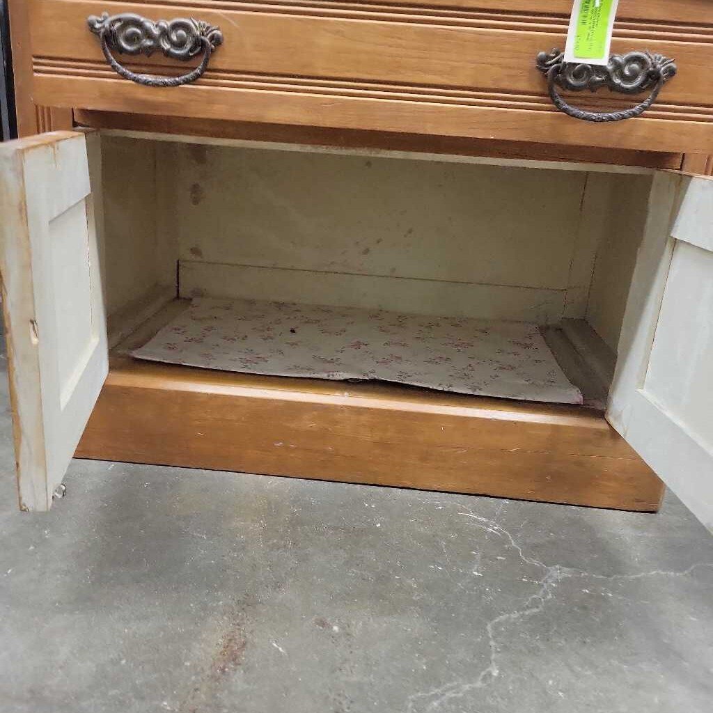 Two Drawer Washstand/Cabinet(YVO) (510)