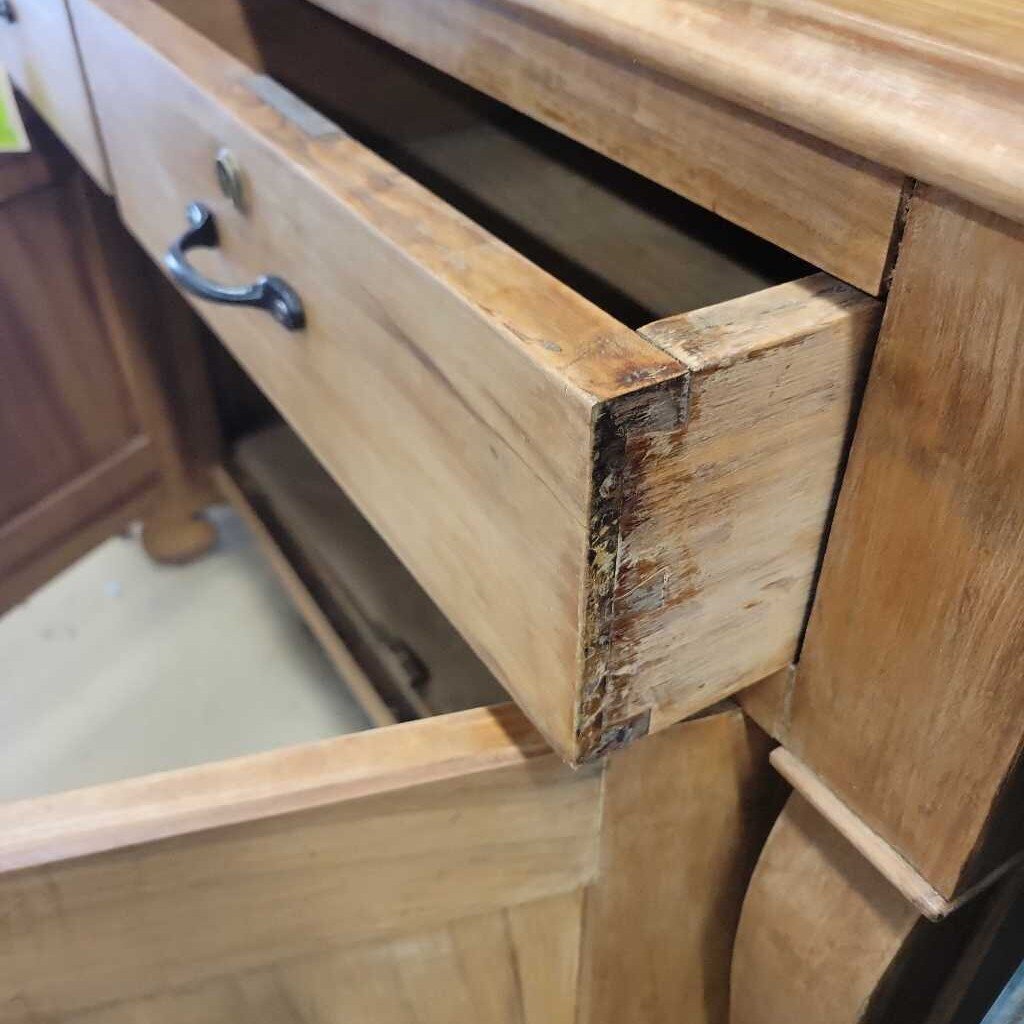 Rustic 2 Pc. Flat to Wall Secretary (YVO) (510)
