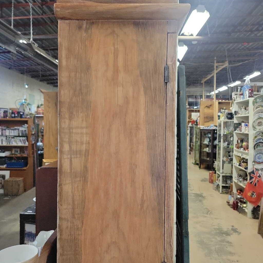 Rustic 2 Pc. Flat to Wall Secretary (YVO) (510)