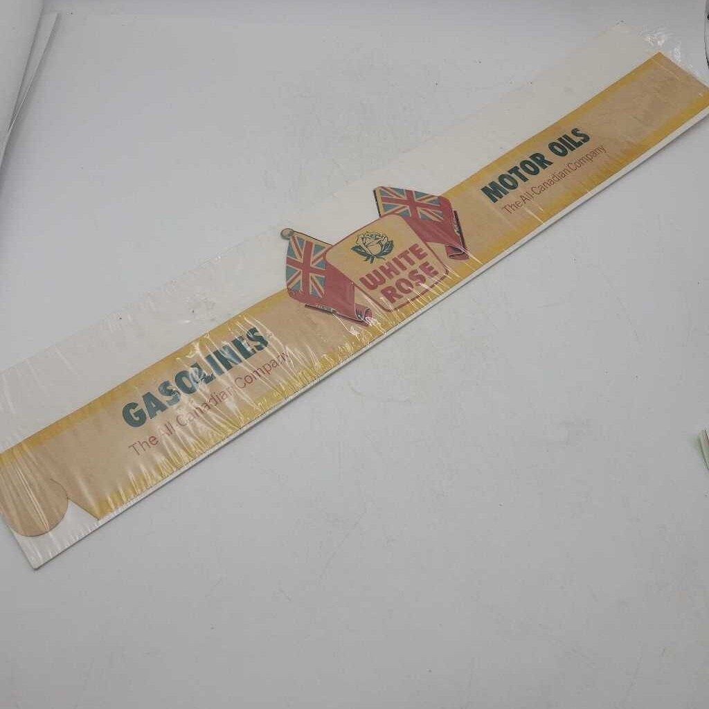 White Rose Banner paper hat (DR)