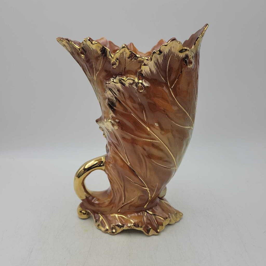 Autumn Vase, Made in Japan 1960s 9"H (WR)