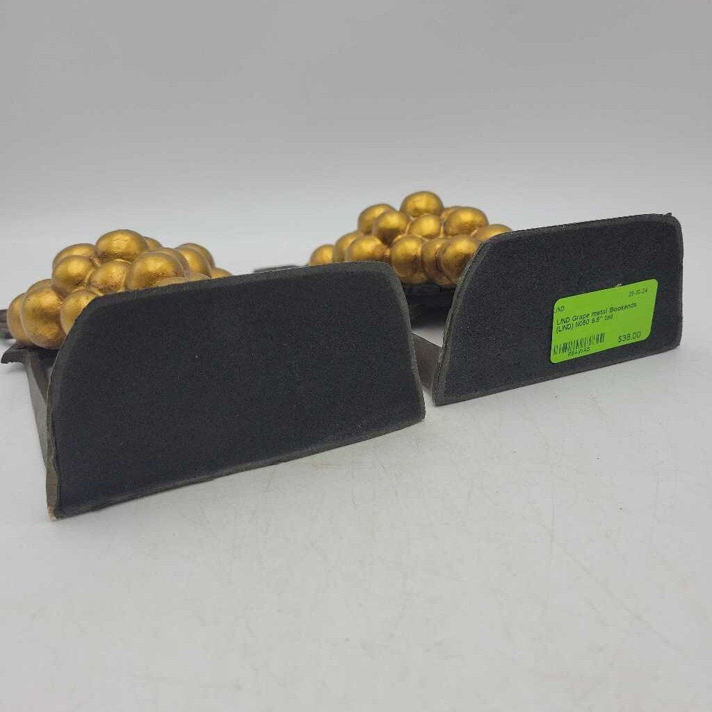 Grape metal Bookends (LIND) N050