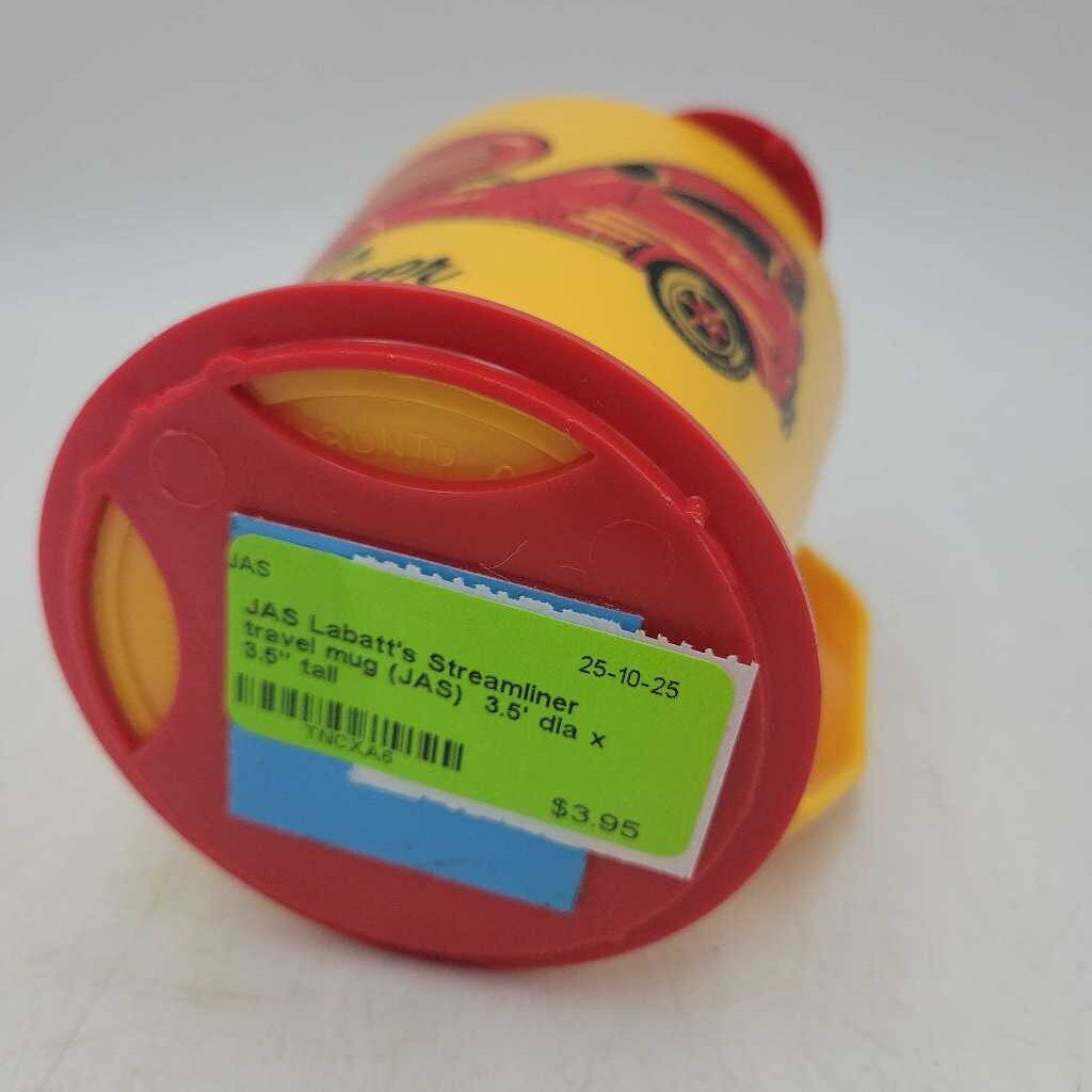 Labatt's Streamliner travel mug (JAS)
