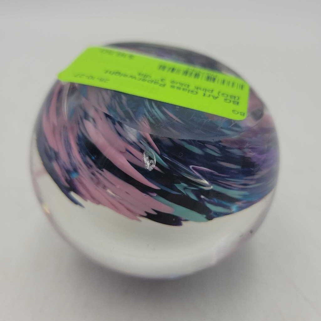 Art Glass Paperweight (BG)