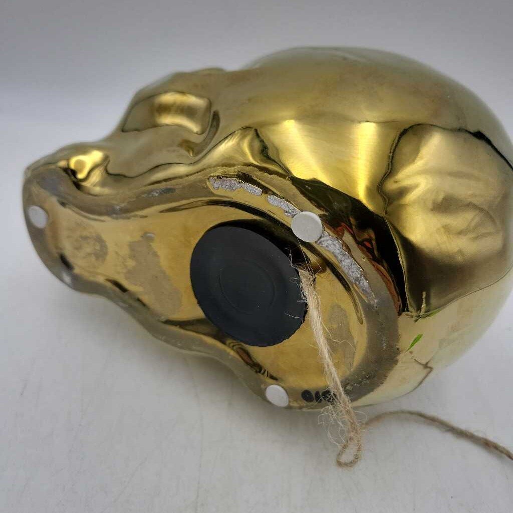 Gold Skull coin bank (M2) 121