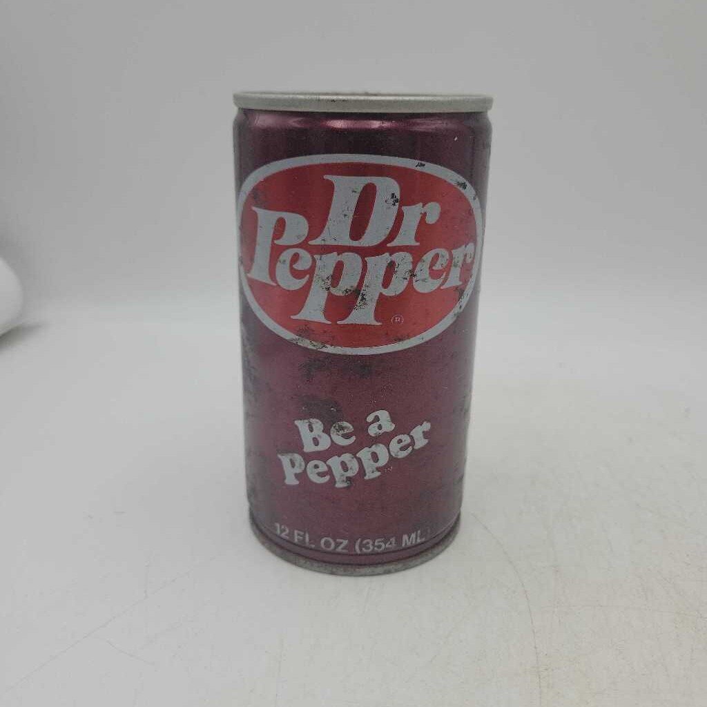 Dr Pepper Steel Can 1970's (JAS)