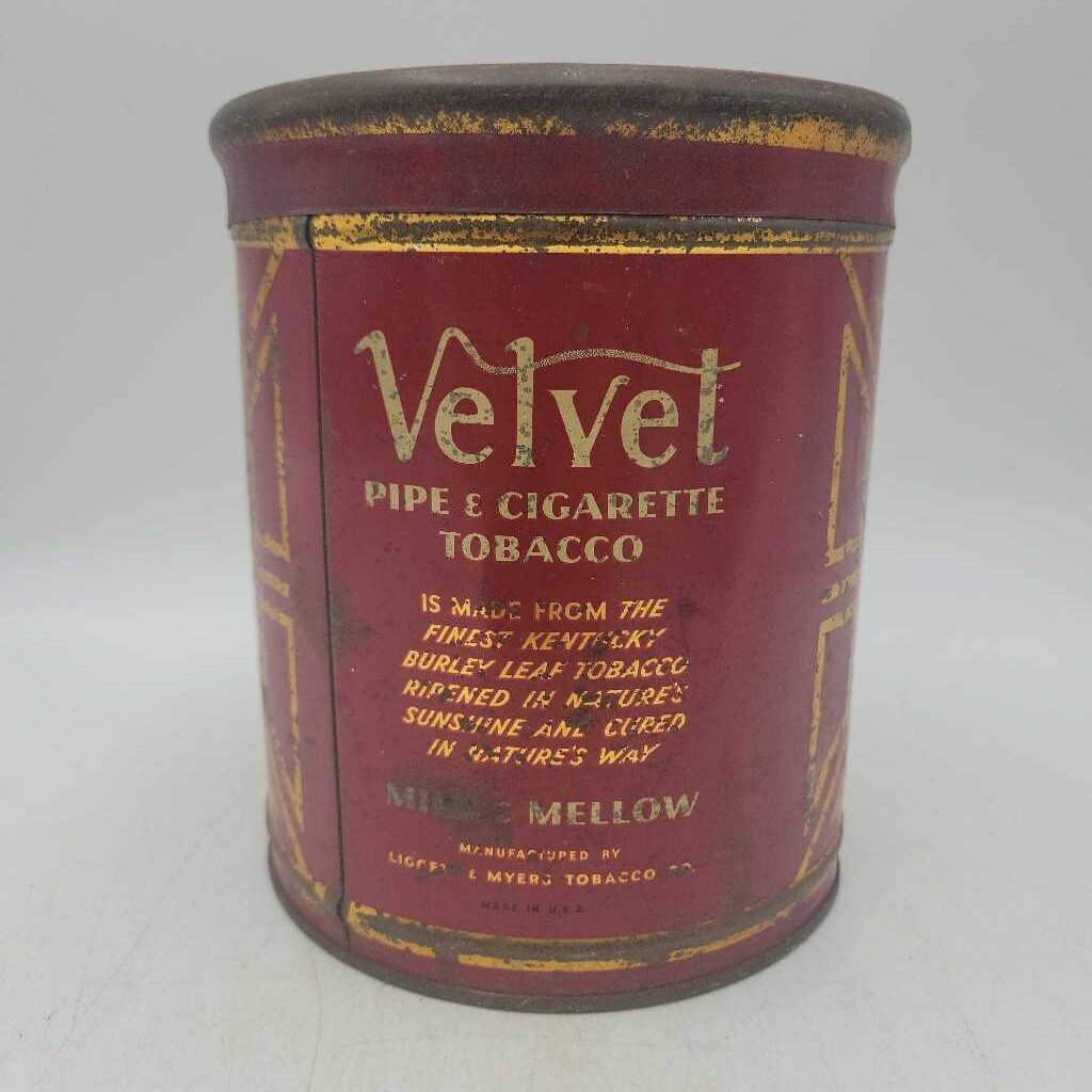 Velvet pipe Tobacco Tin (JAS)
