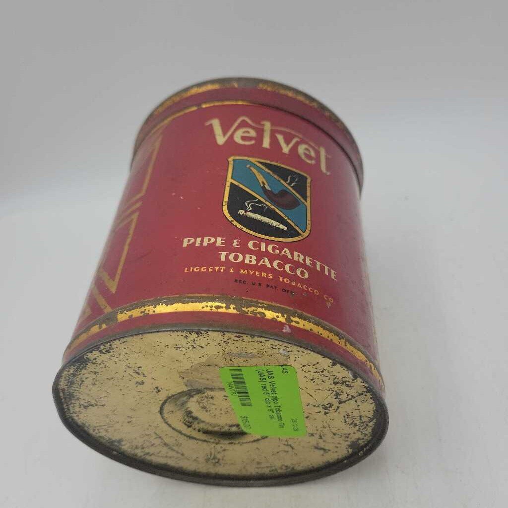Velvet pipe Tobacco Tin (JAS)