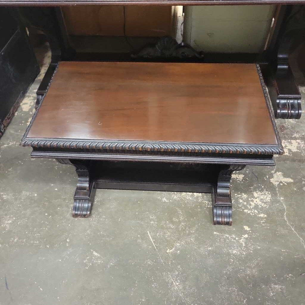 Vintage Fold Top Desk/Table w/Bench(YVO) (510)