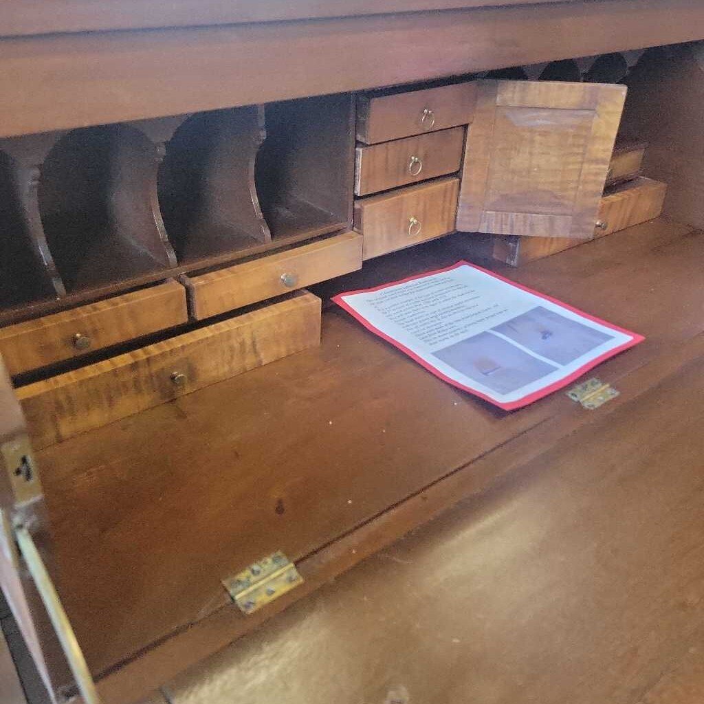 Walnut Butler's Desk 1830's (NS) 585