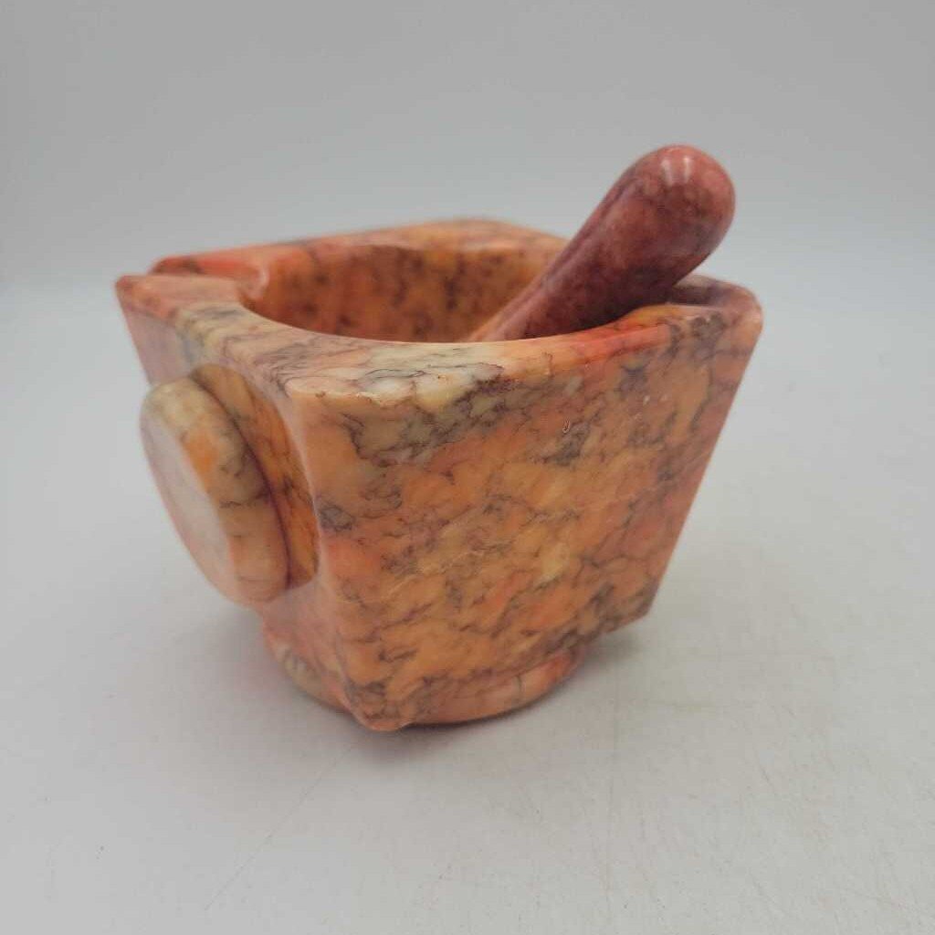 Marble Mortar and pestle (JAS)