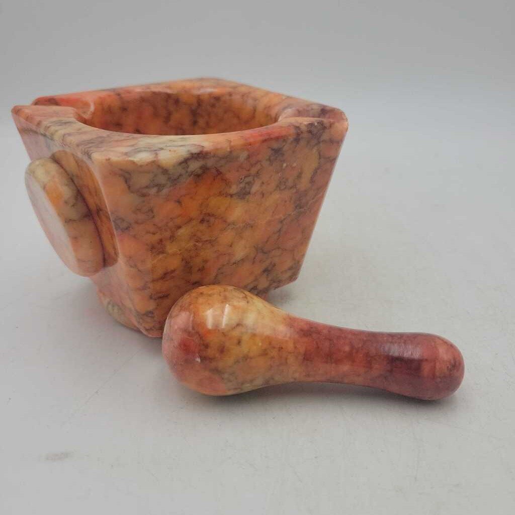 Marble Mortar and pestle (JAS)