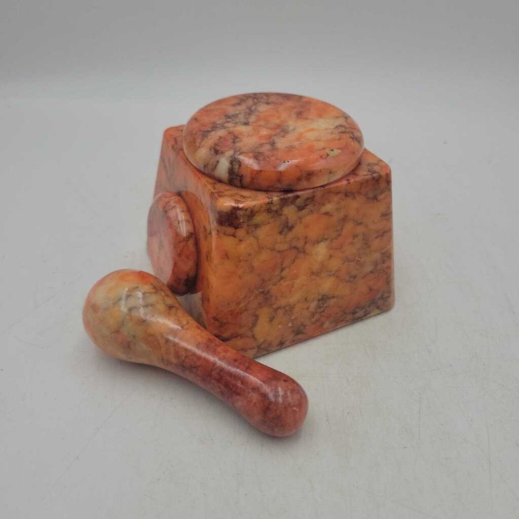 Marble Mortar and pestle (JAS)