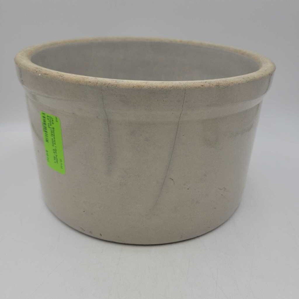 Stoneware 1 Gal butter Crock (JAS)