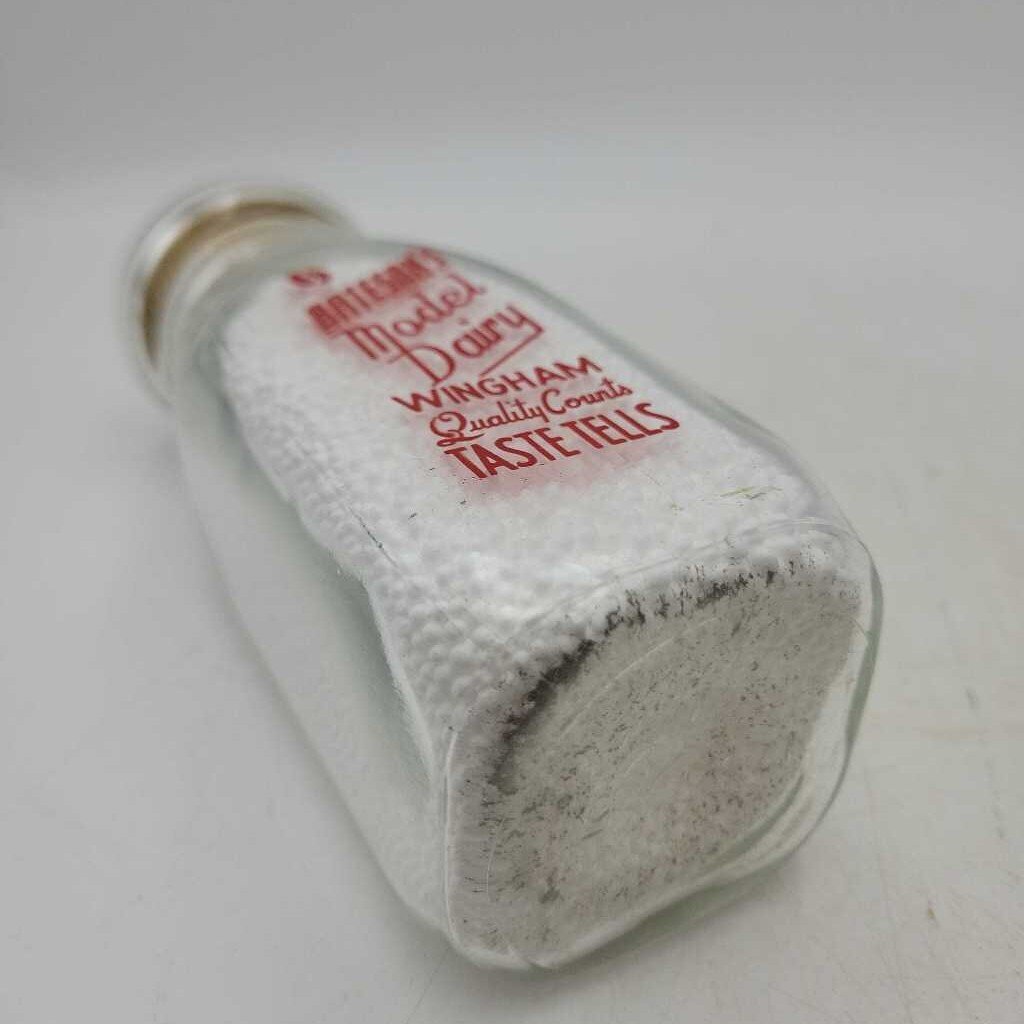 Bateson's Dairy WINGHAM 1/2 Pint (DR)