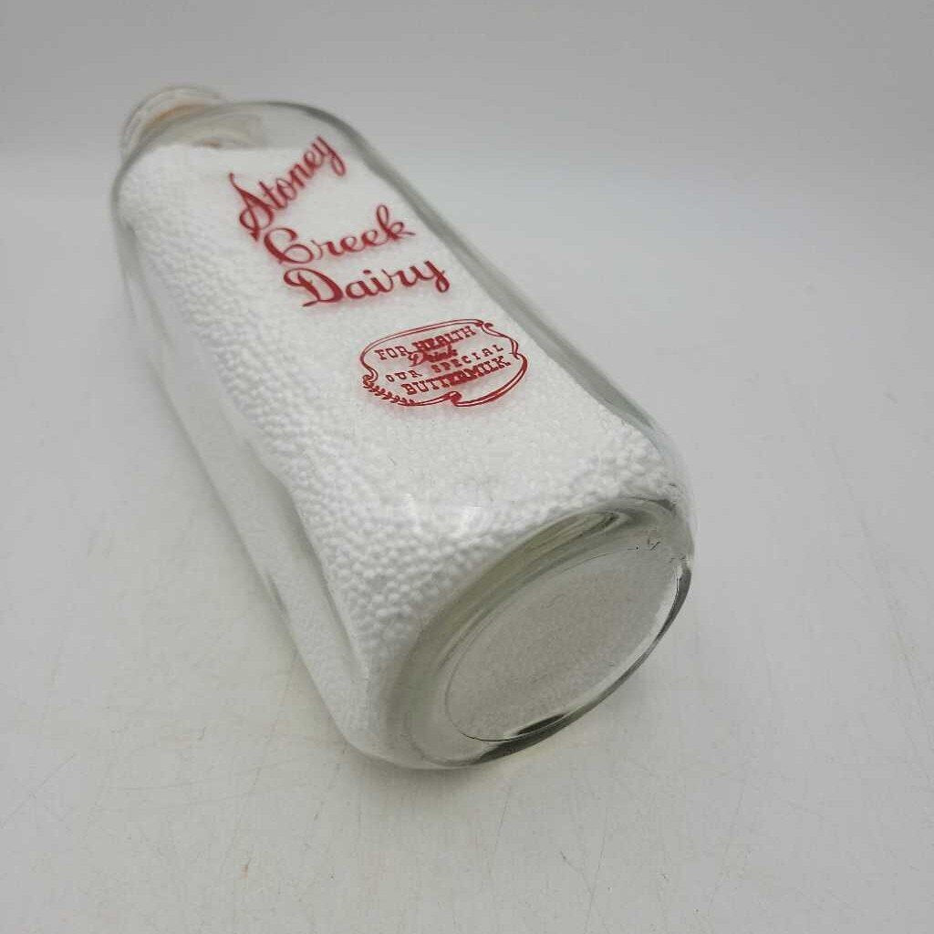 Stoney Creek Quart Milk Bottle (DR)