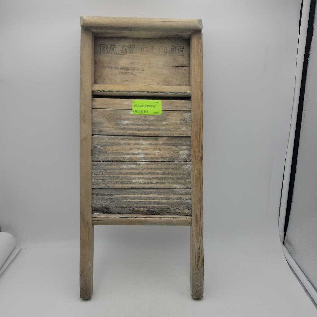 Wooden Washboard Baby Globe (JAS)