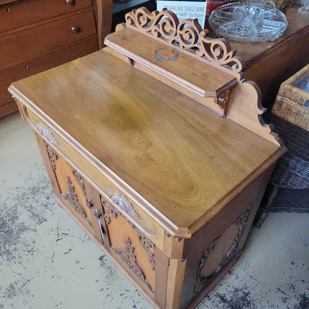 Late Victorian Walnut Server (NS) #592