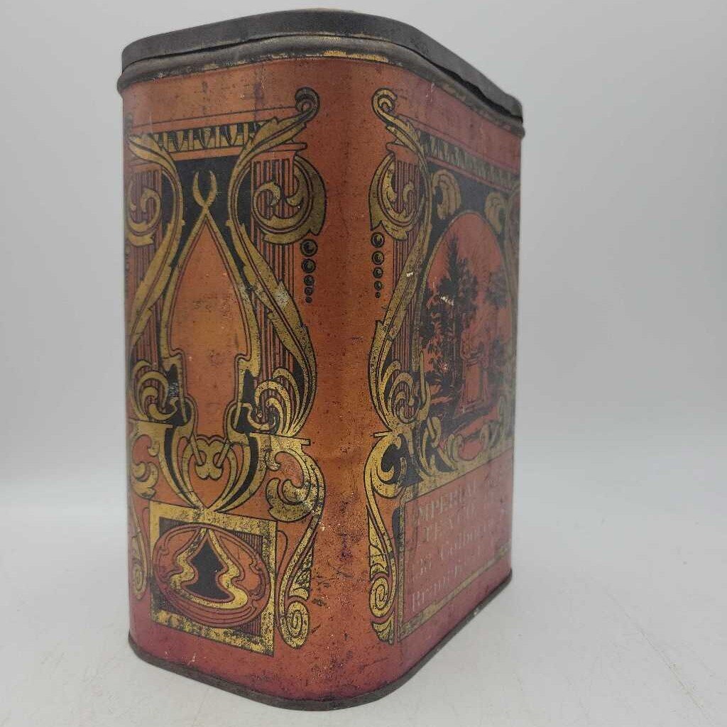 Imperial Blend Tea Tin Hamilton Brantford, Woodstock, London (JAS)