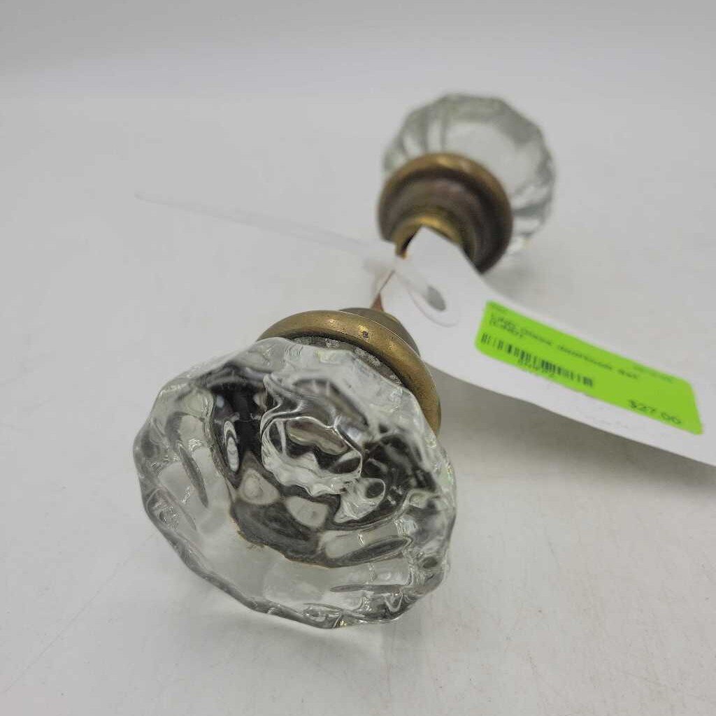 Glass doorknob Set (LIND)