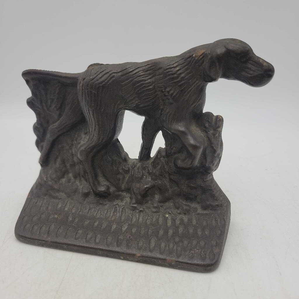 Cast Iron Dog Bookend (COL#2299)