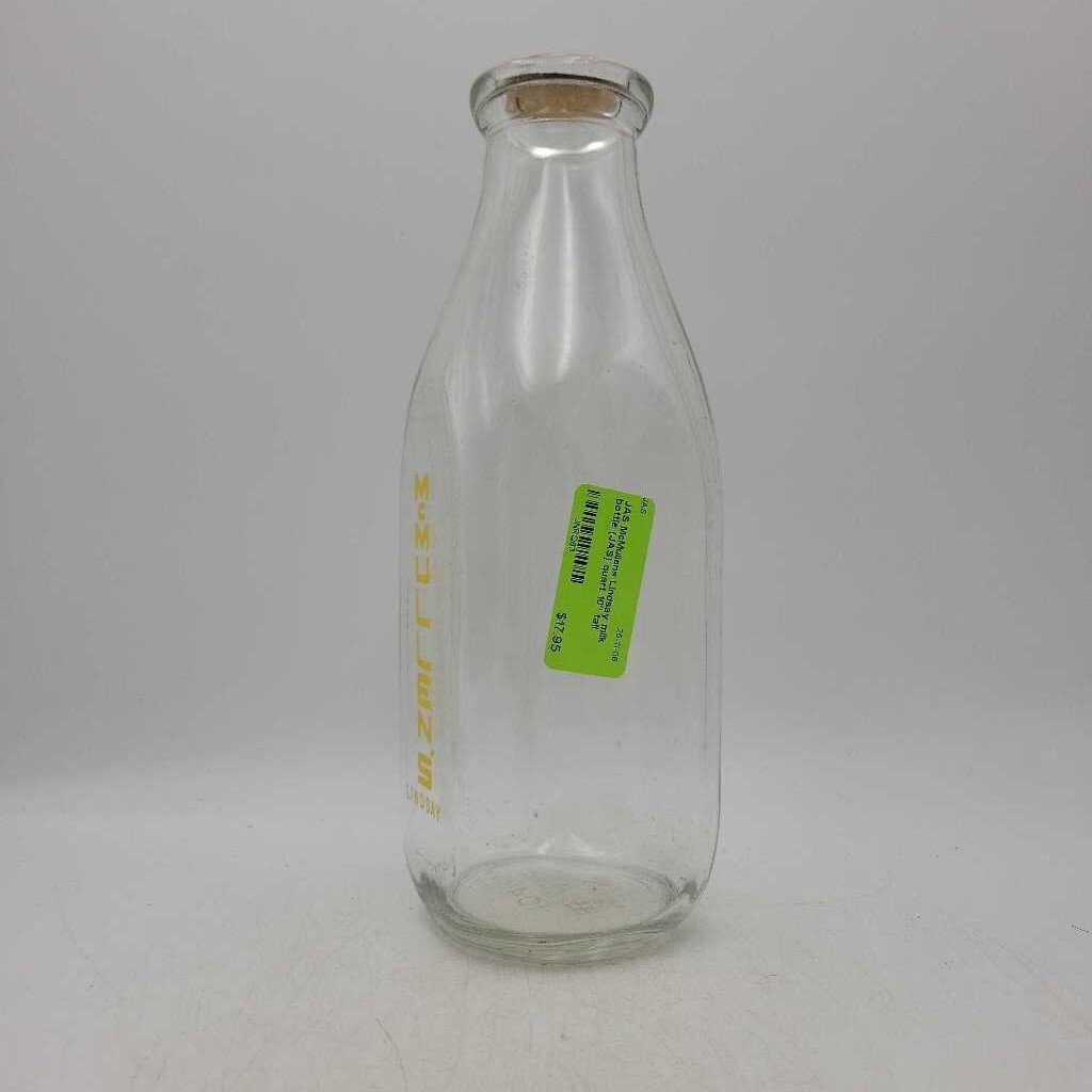 McMullens Lindsay milk bottle (JAS)