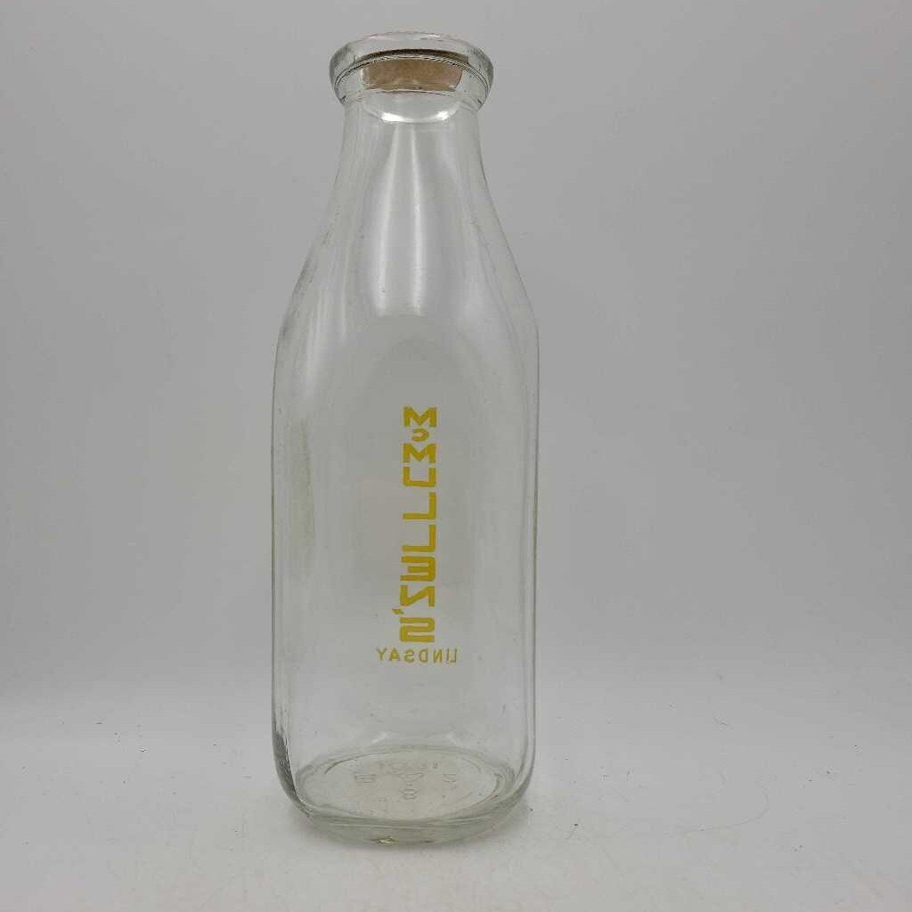 McMullens Lindsay milk bottle (JAS)