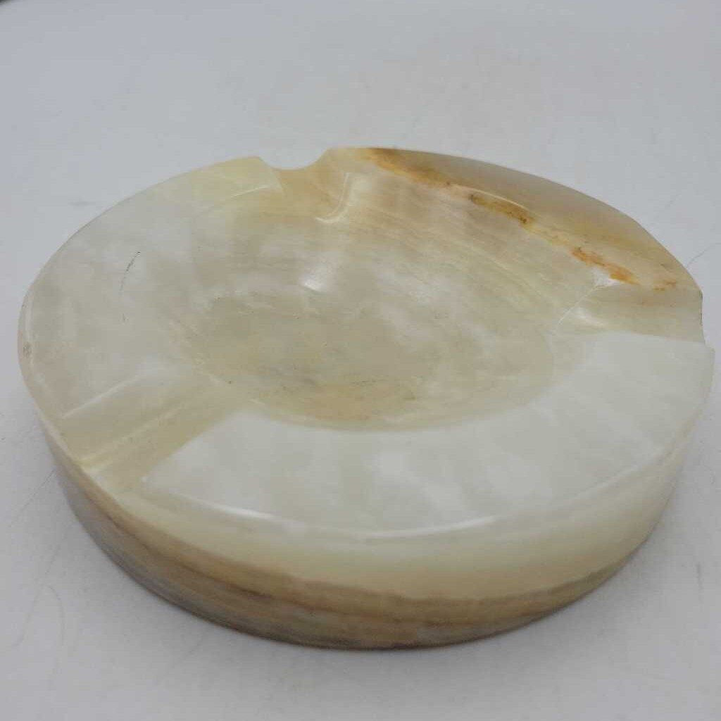 Marble Ash Tray round (JAS)