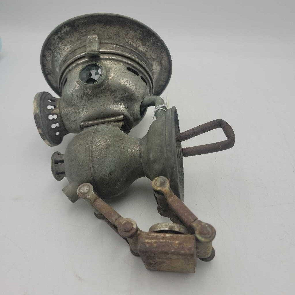 Antique Carbide Bicycle Lamp (JL)