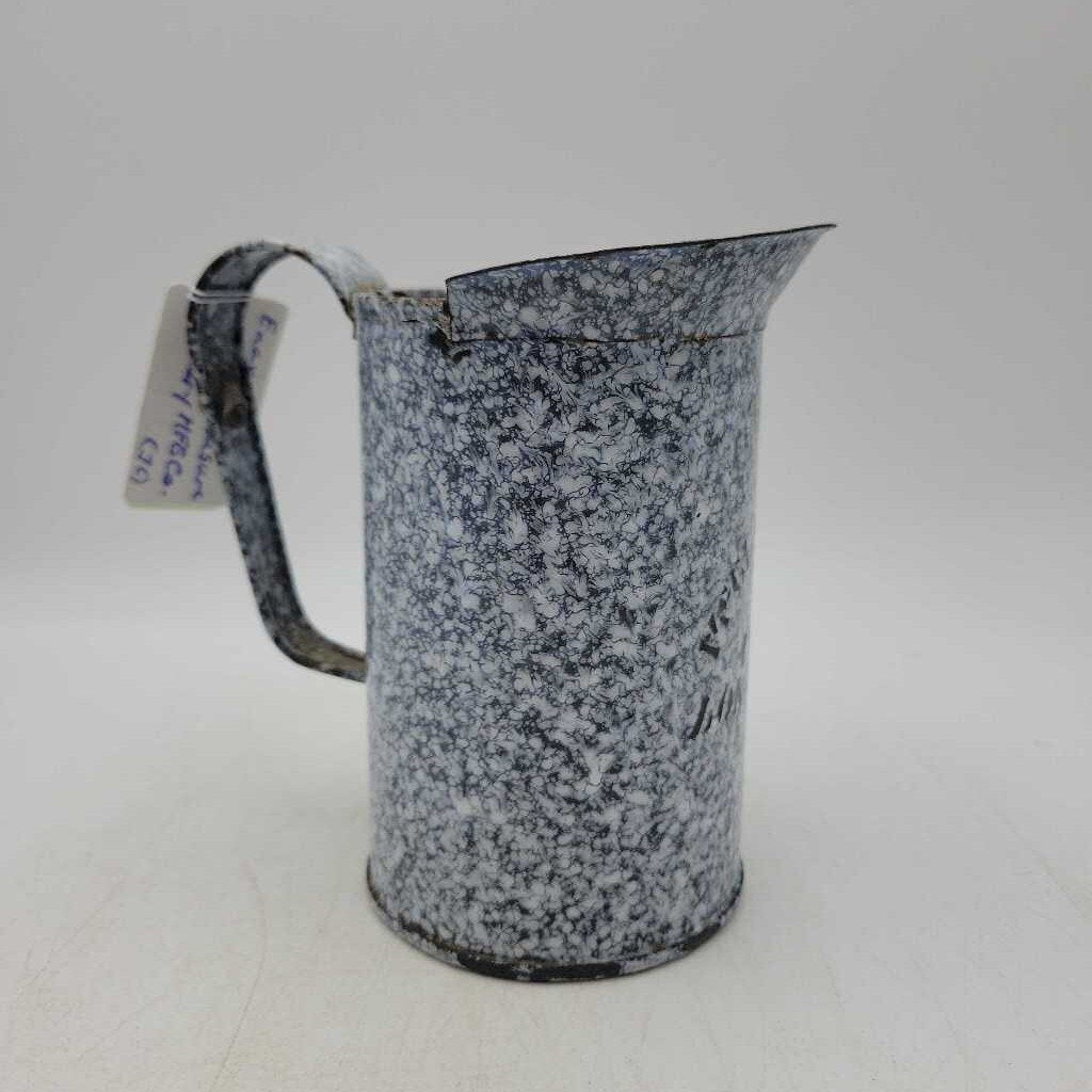 Rare Enamelled 1 Pint Measure (JL)