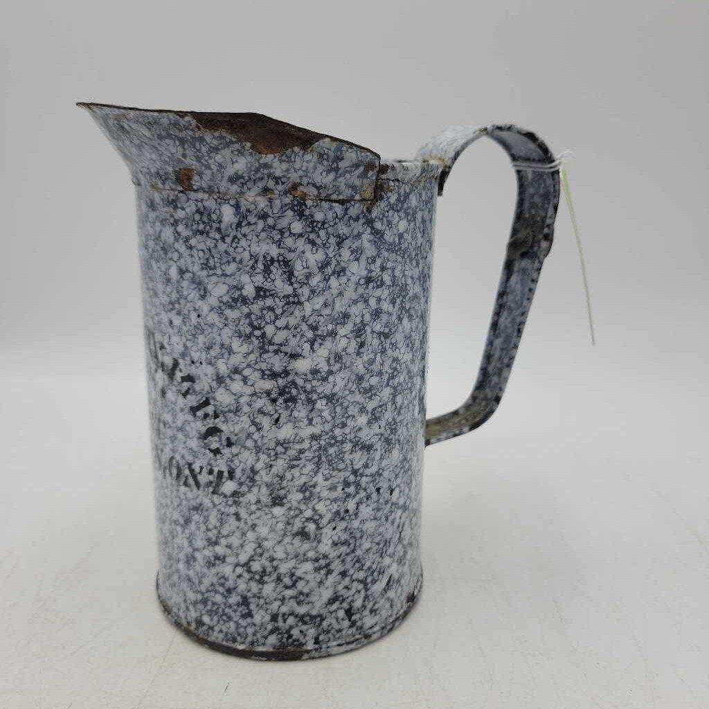 Rare Enamelled 1 Pint Measure (JL)
