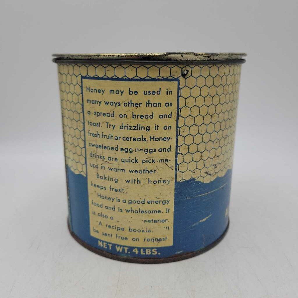 Altasweet Honey Tin Alberta Honey Products (Jef) 2lbs
