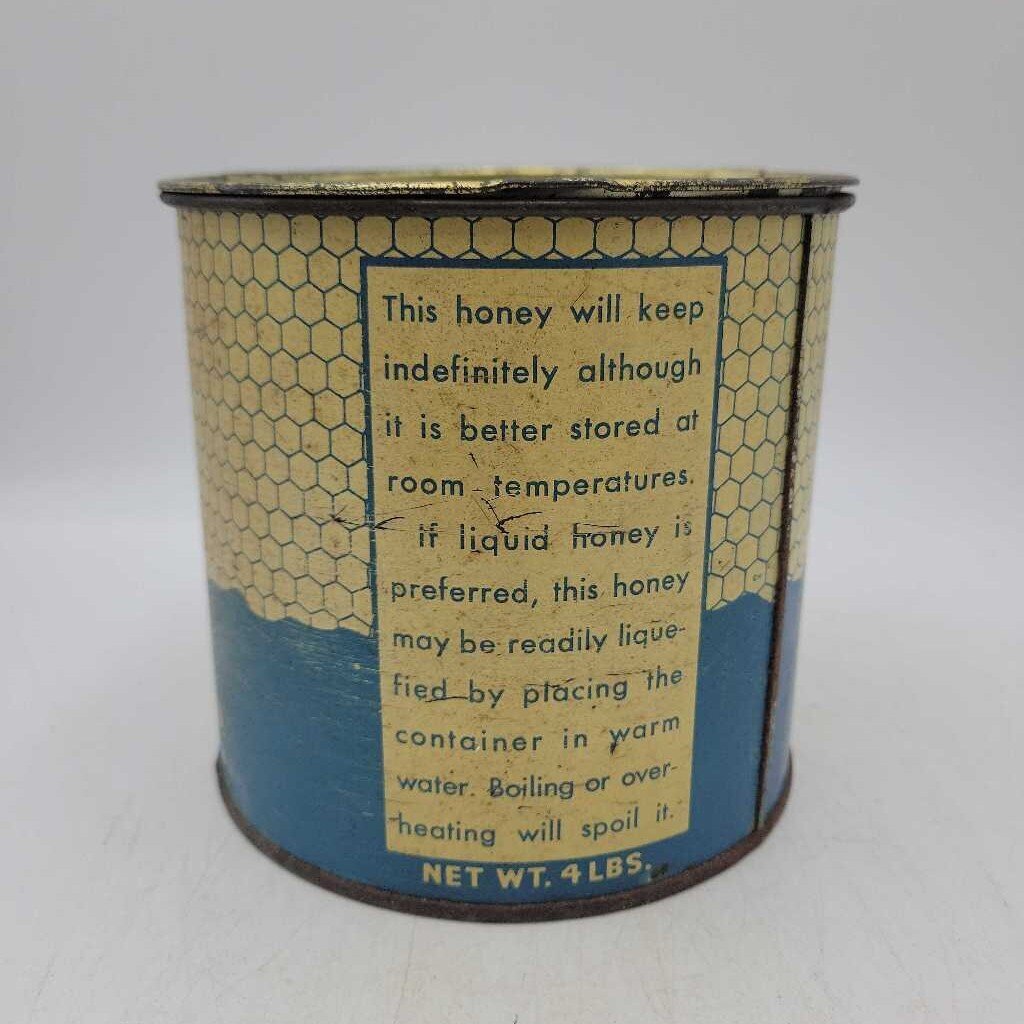 Altasweet Honey Tin Alberta Honey Products (Jef) 2lbs