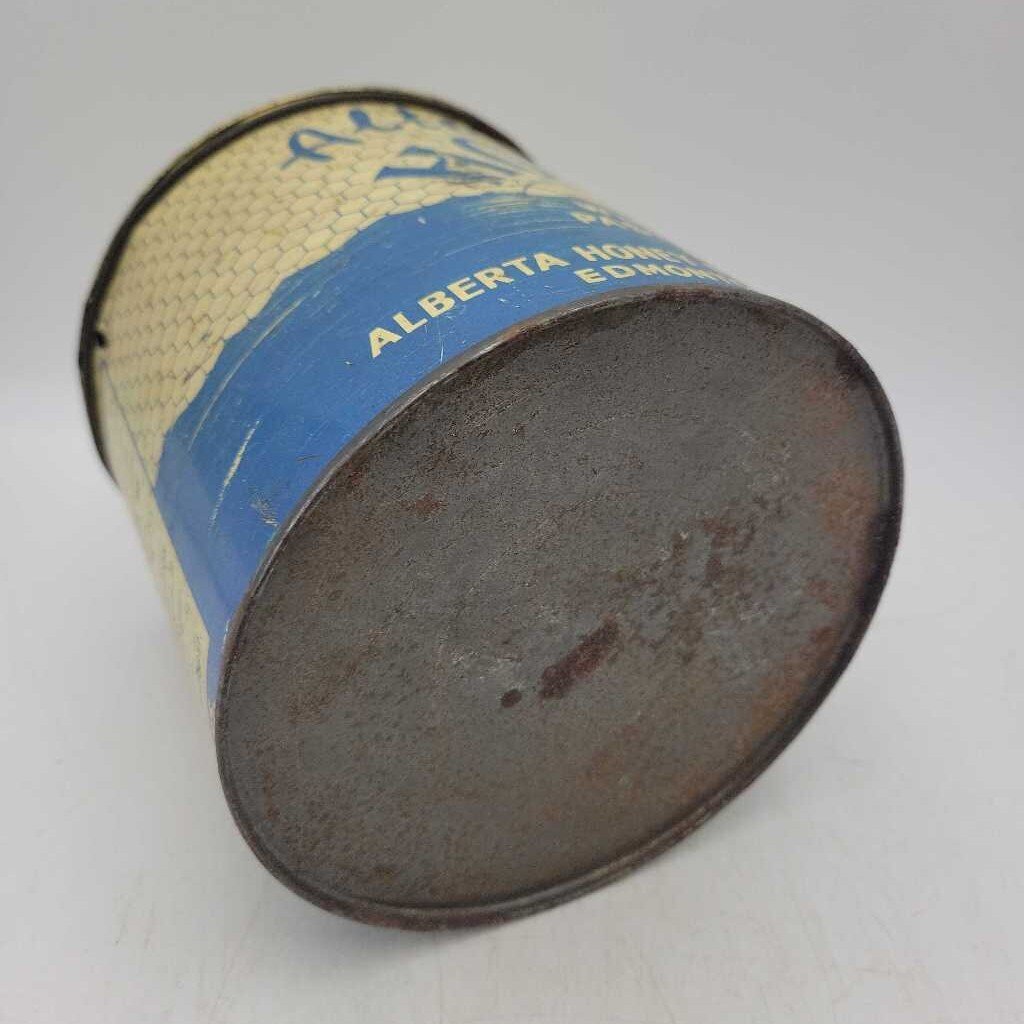 Altasweet Honey Tin Alberta Honey Products (Jef) 2lbs