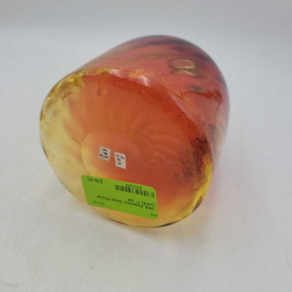 Amberina Glass Pitcher (JAS)