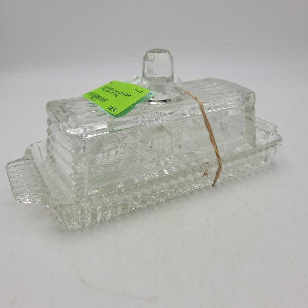 MCM press glass Dish (TRE)