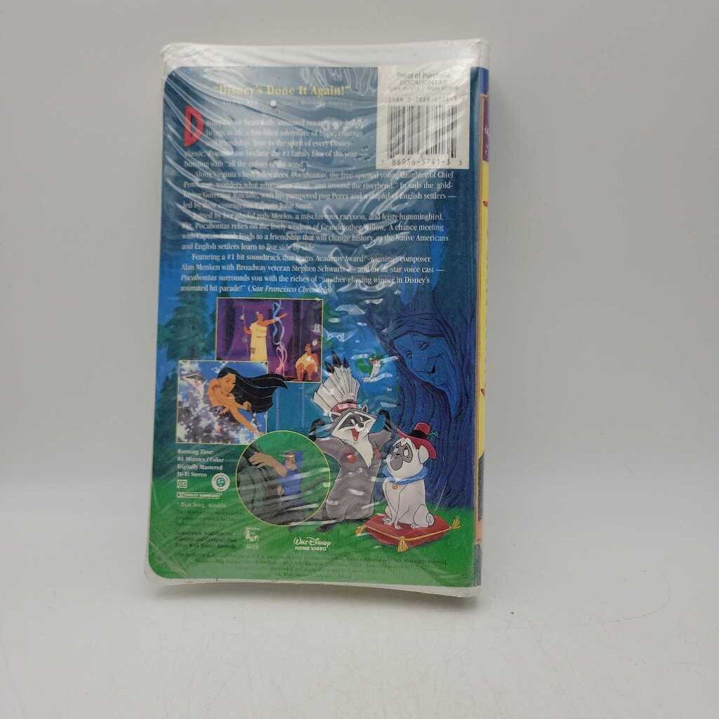 Pocahontas VHS SEALED (JAS)