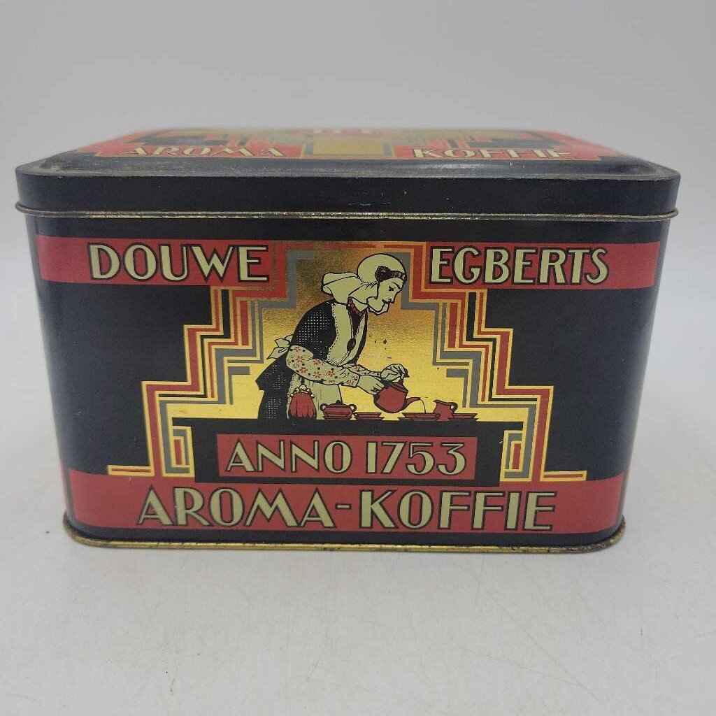 Coffee Tin 6 3/4 x 4 1/2 x 4" (DR)