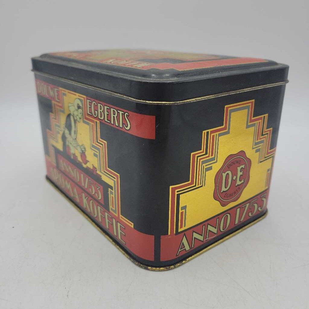 Coffee Tin 6 3/4 x 4 1/2 x 4" (DR)
