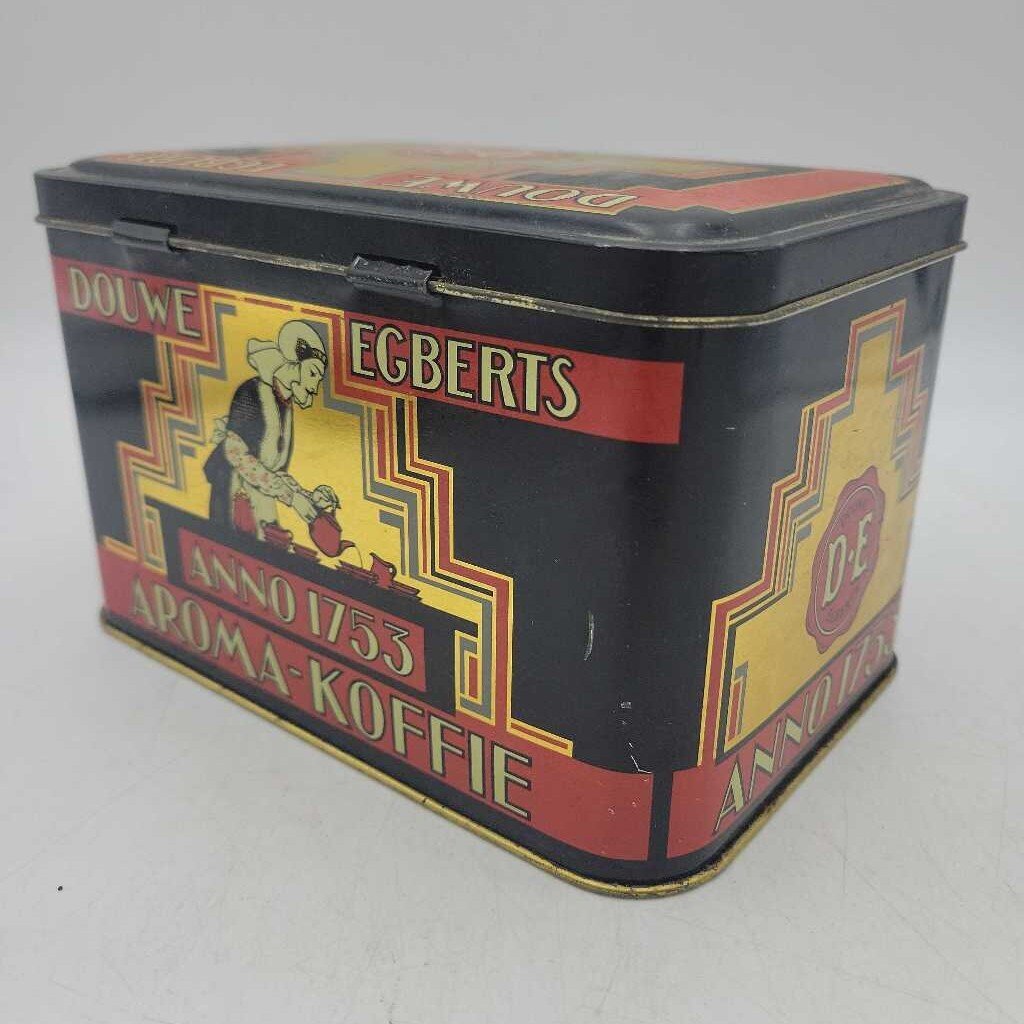 Coffee Tin 6 3/4 x 4 1/2 x 4" (DR)