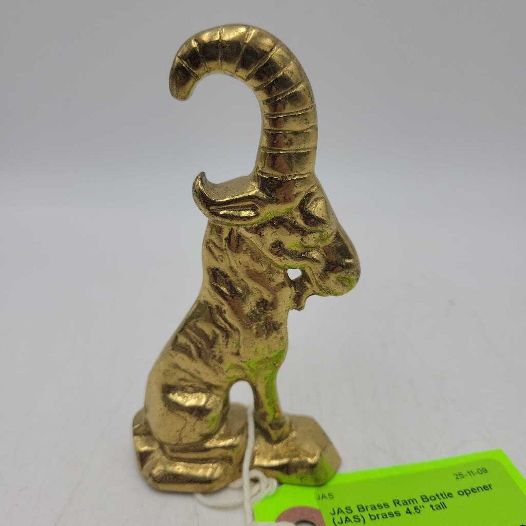 Brass Ram Bottle opener (JAS)