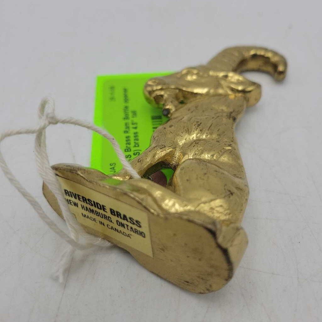 Brass Ram Bottle opener (JAS)