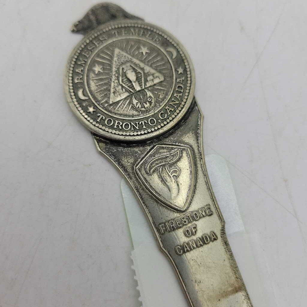 Birks Firestone Beaver Letter Opener (JAS)