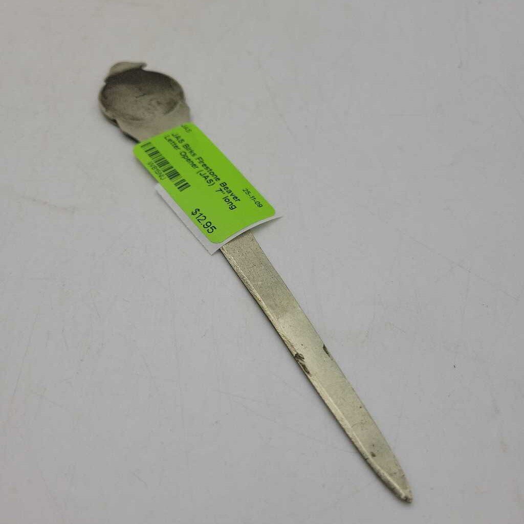 Birks Firestone Beaver Letter Opener (JAS)
